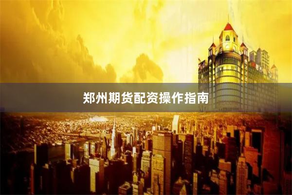 郑州期货配资操作指南