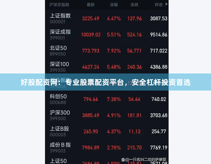 好股配资网：专业股票配资平台，安全杠杆投资首选